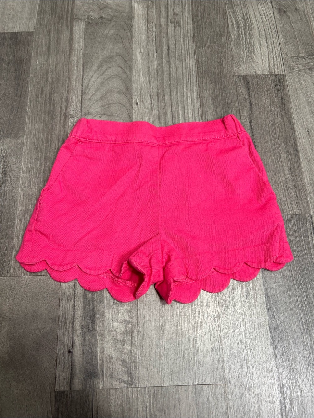 Crewcuts Girls Pink Scalloped Shorts 6